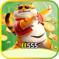 Imagem promocional da ff555 mostrando a plataforma e suas vantagens